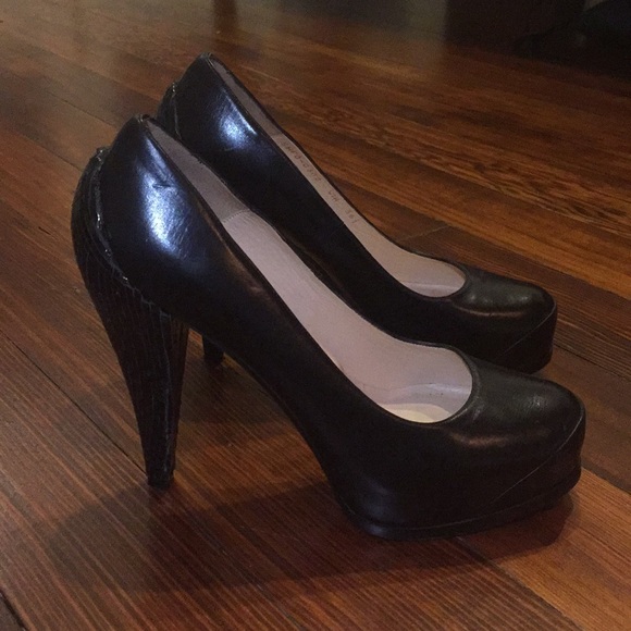 3.1 Phillip Lim python platform pump - Picture 2 of 4